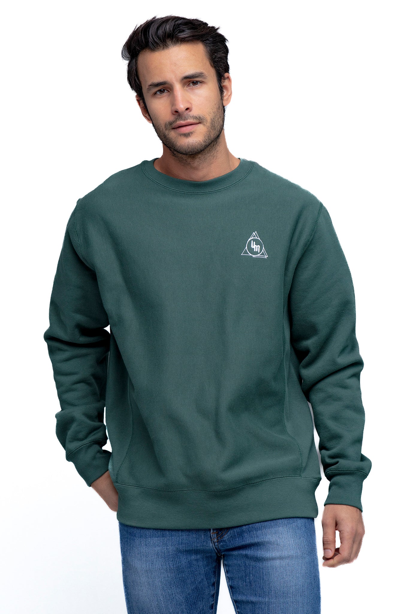 GAINER Heavyweight GRN Crewneck