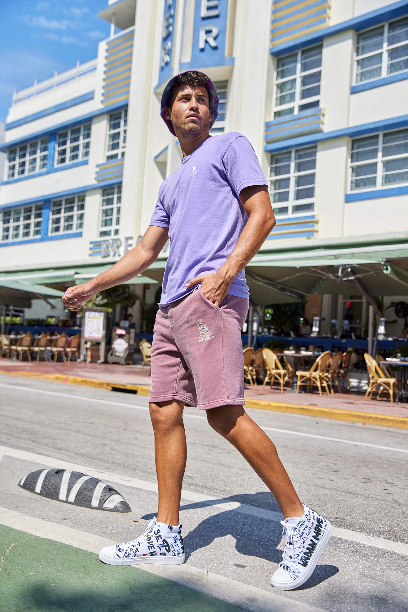 URBAN PALETTE Pigment Dyed RD Shorts